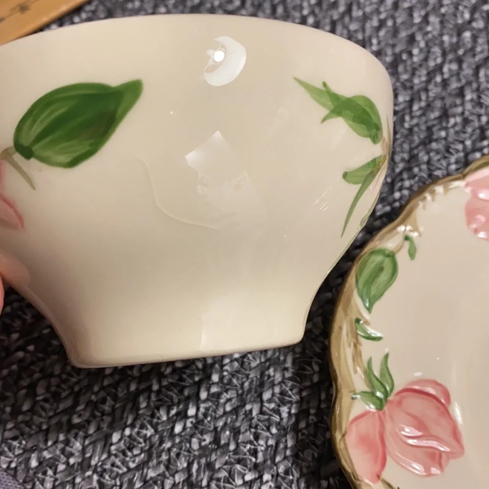 Franciscan Earthenware Cup and Saucer.